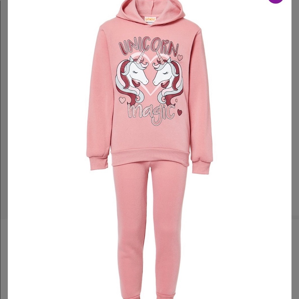 'Unicorn Magic' Hoodie &
Sweatpants-Girls